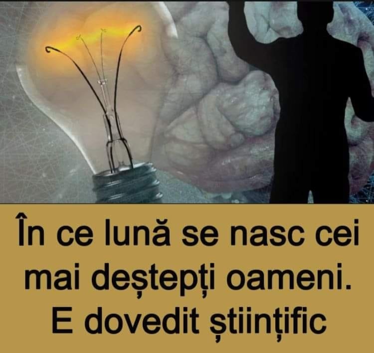 În ce lună se nasc cei mai deștepți oameni. E dovedit științific…..