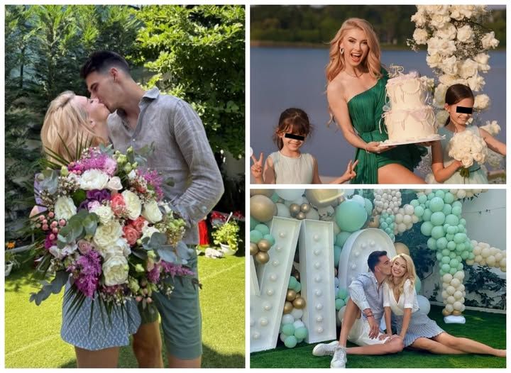 Andreea Bălan, surprinsă de ziua ei cu o petrecere emoționantă pregătită de Victor Cornea și familie