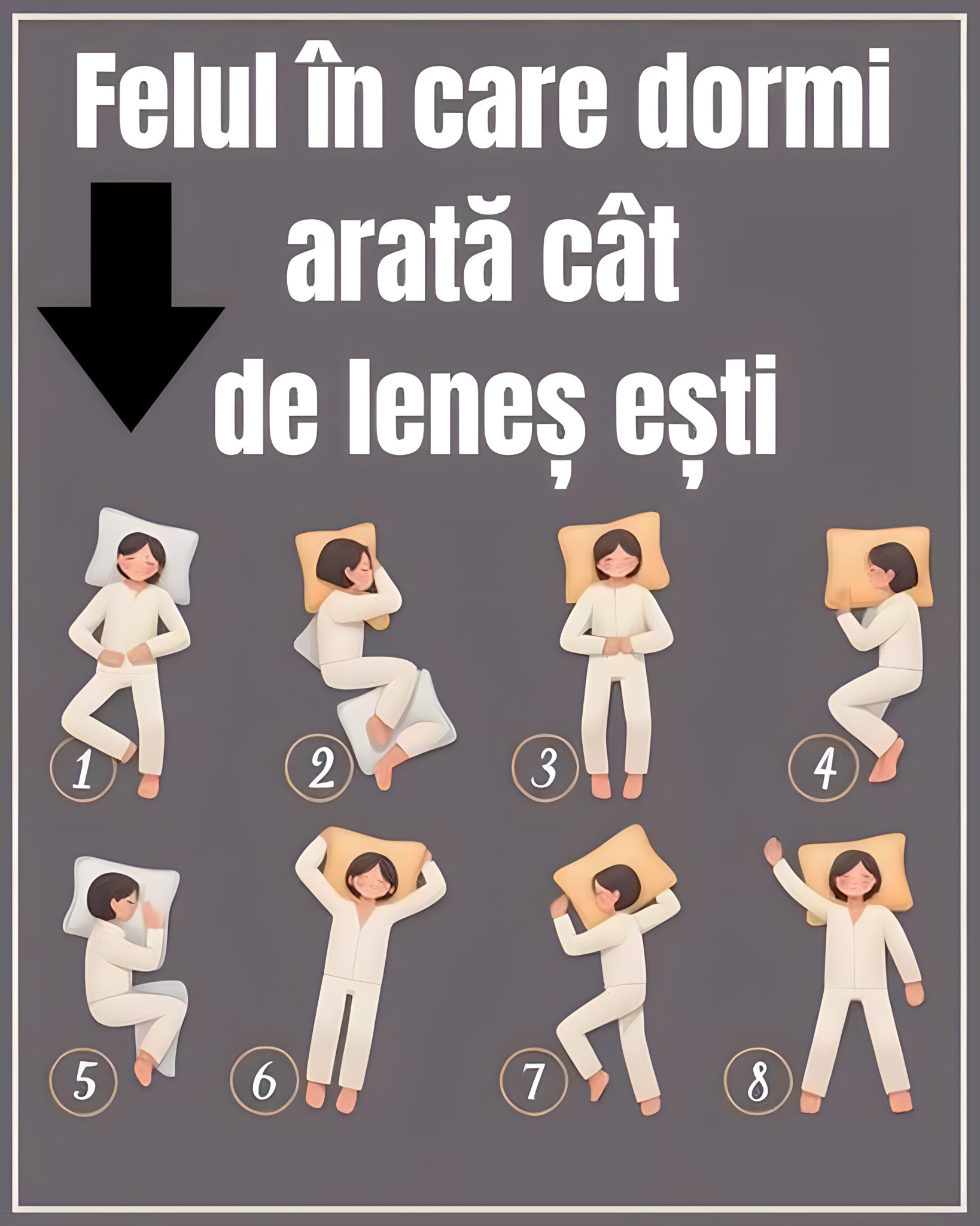 Felul în care dormi ar putea spune cât de leneș ești – sau nu. Ce explică specialiștii despre pozițiile de somn