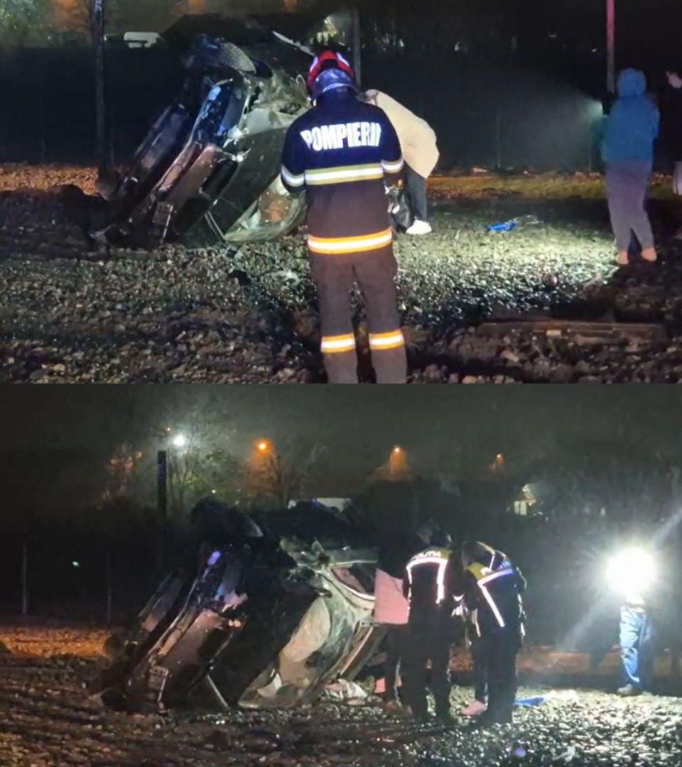 Cine este cântăreața de muzică populară răsturnată cu mașina la Târgu-Jiu, după ce a lovit un cap de pod